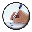 IMC Markers Solid Stick Paintmarkers marks on plastic - l - Dixon RediPaint Paintstick Alternative